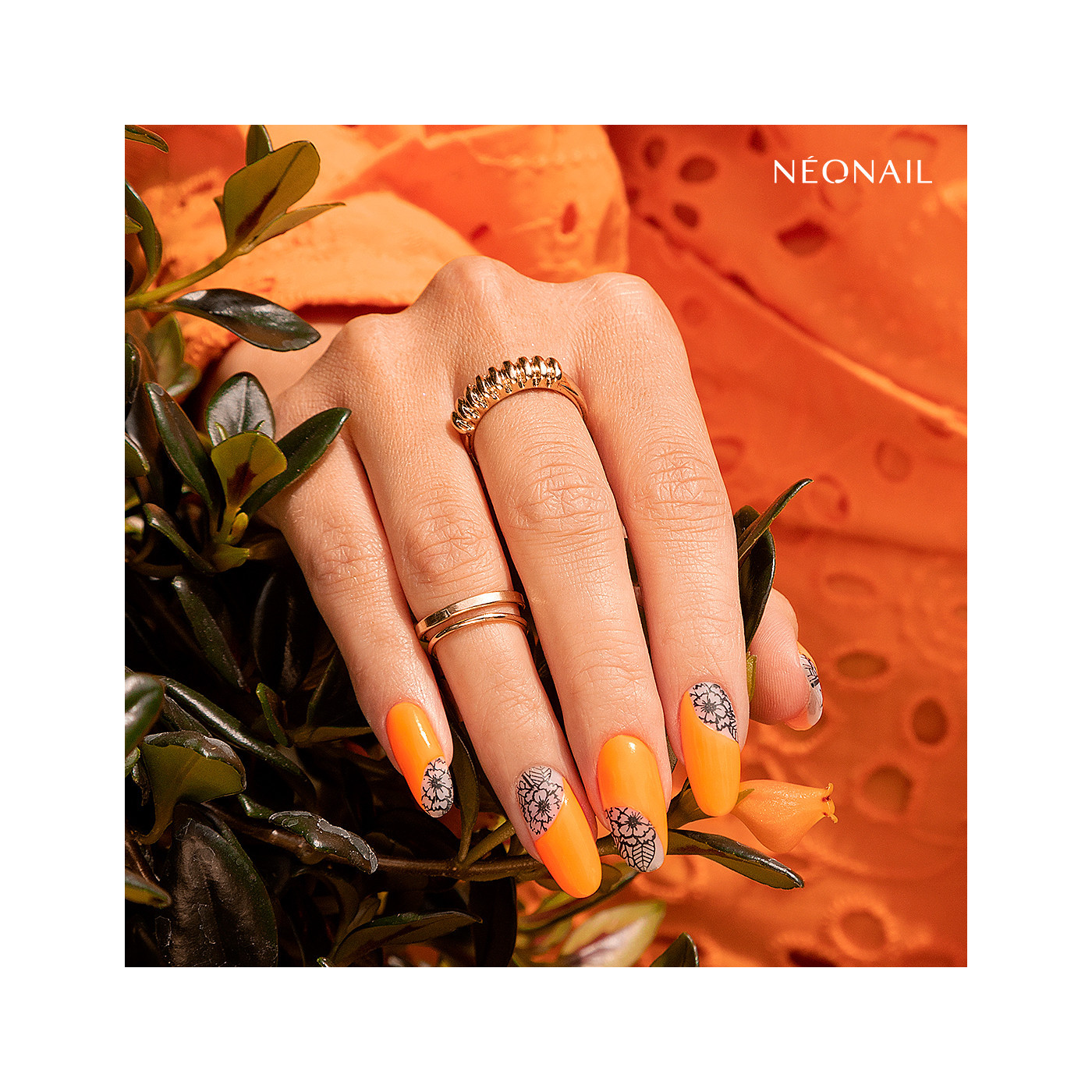 STAMPING - Stencil per nail art 15